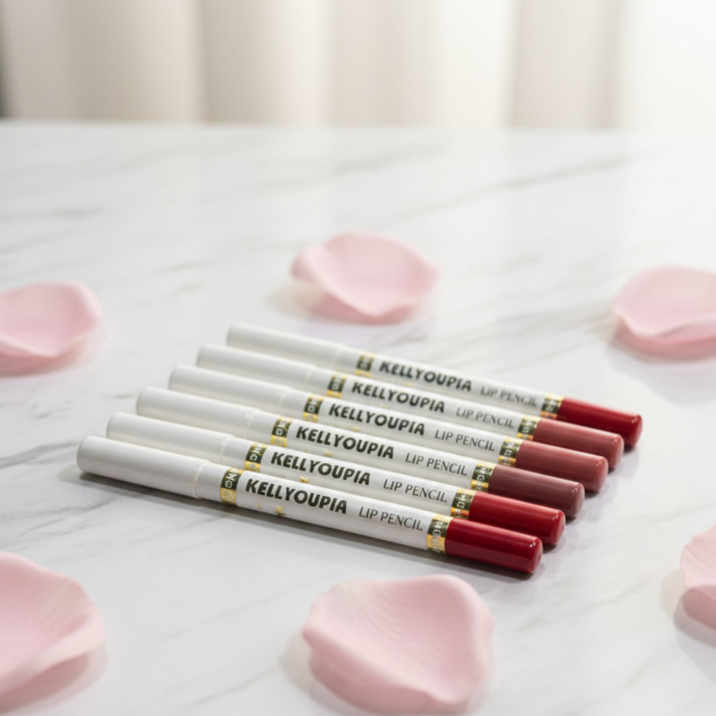 Matte Lip Liner & Lipstick Pencil Set – 6-Piece Value Pack
