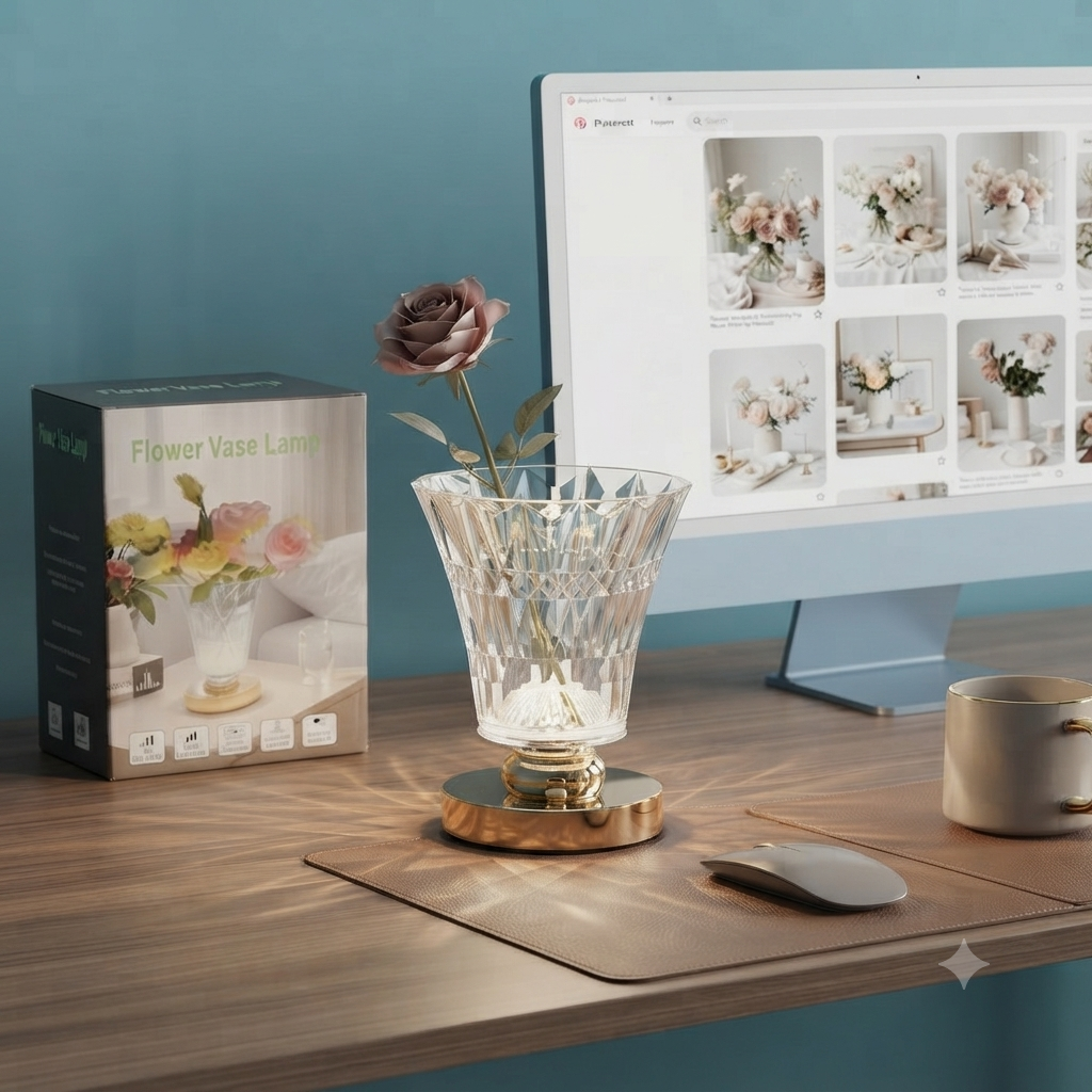 Flower Vase Lamp