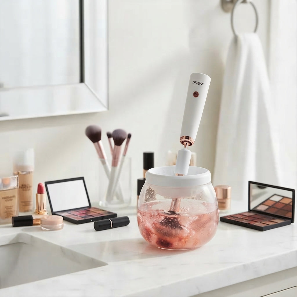Automatic Electric Makeup Brush Cleaner – Quick & Easy Cleaning