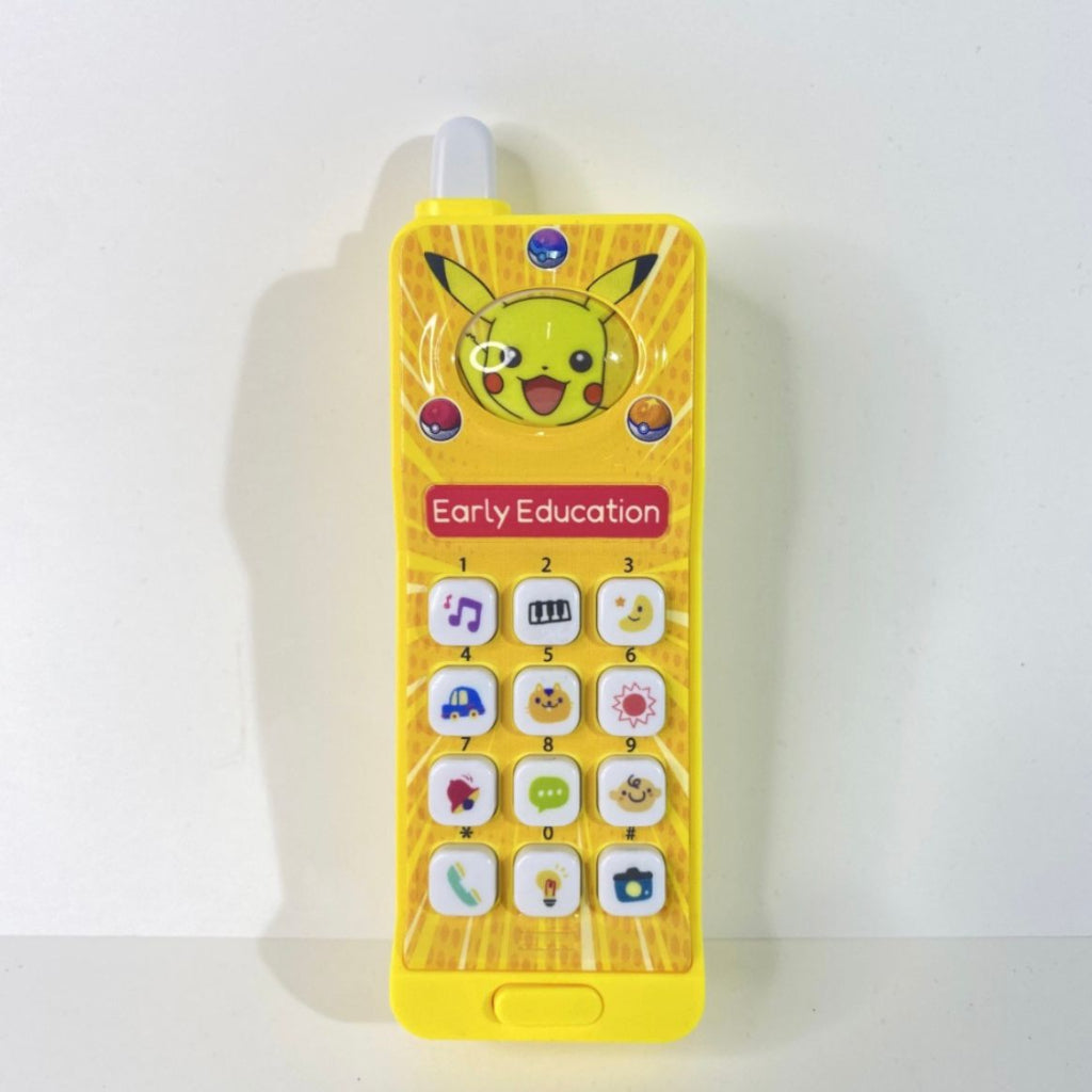 متعة هاتف لعبة Pikachu للأطفال الصغار! يتميز الموسيقى والأرقام والأزرار التفاعلية لتعزيز التعلم المبكر. مشرق وآمن ومثالي للأيدي الصغيرة. عظيم للأعمار 1-4. طريقة مرحة للتعلم والاستمتاع!