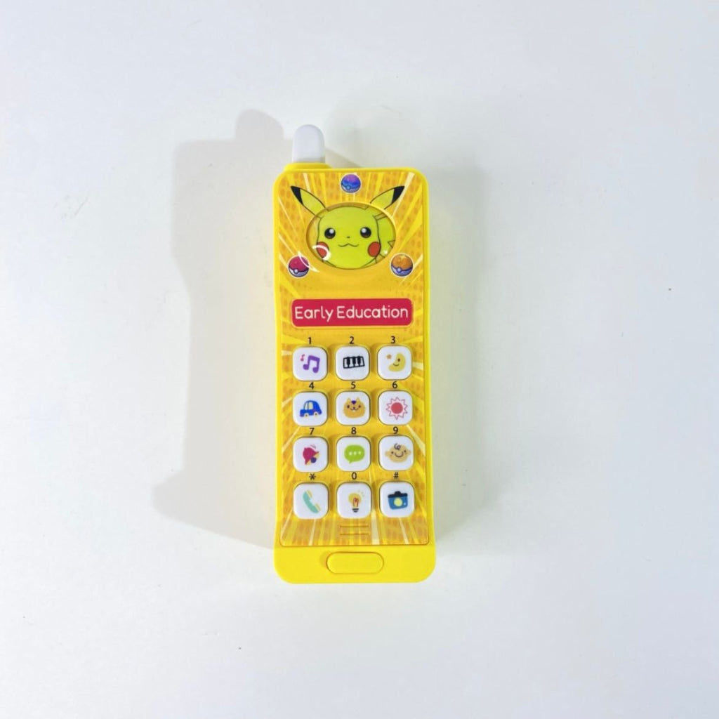 متعة هاتف لعبة Pikachu للأطفال الصغار! يتميز الموسيقى والأرقام والأزرار التفاعلية لتعزيز التعلم المبكر. مشرق وآمن ومثالي للأيدي الصغيرة. عظيم للأعمار 1-4. طريقة مرحة للتعلم والاستمتاع!