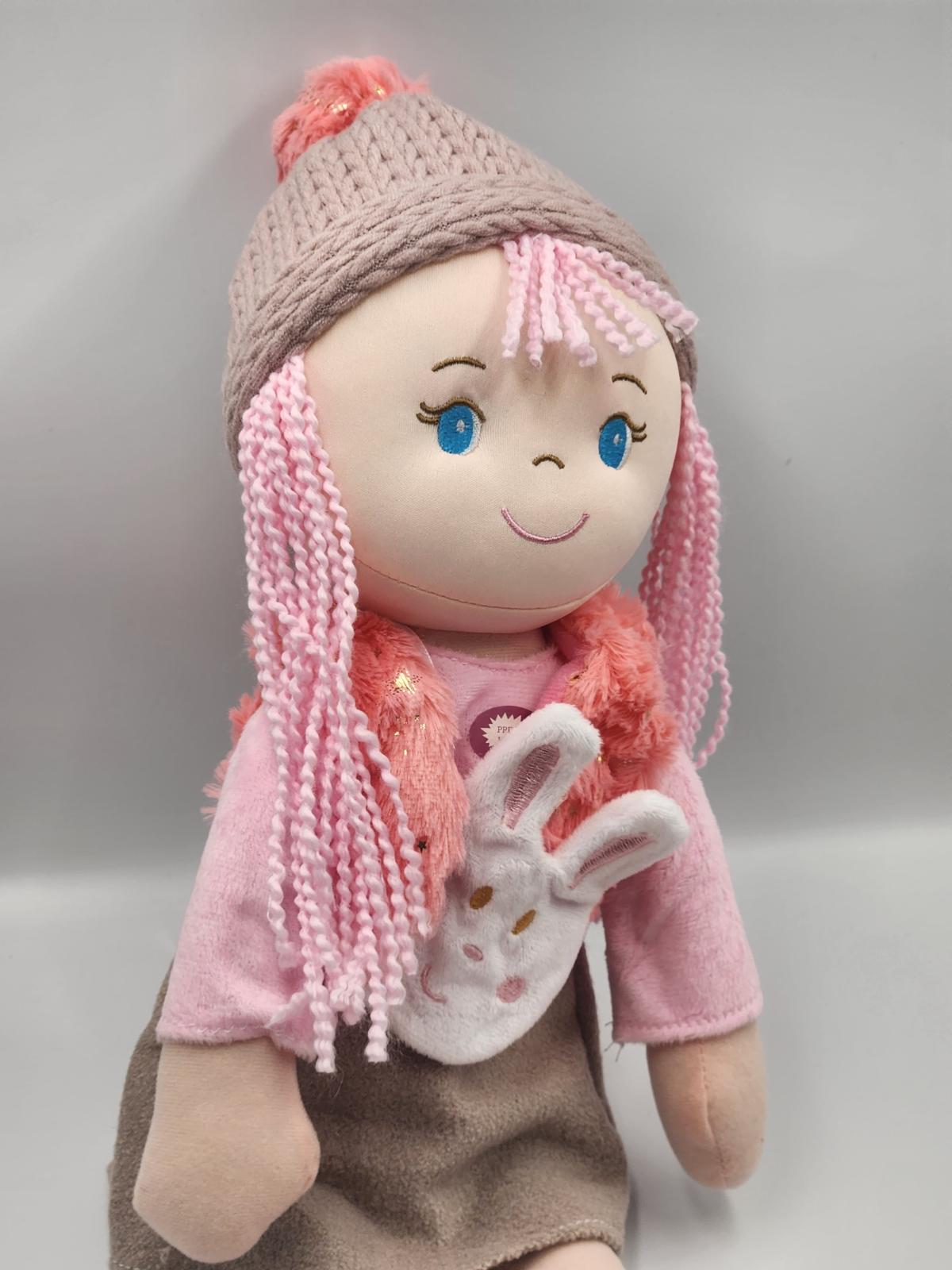 65 CM Soft Cute Girl Doll With Hanger Music,Gift for Kids