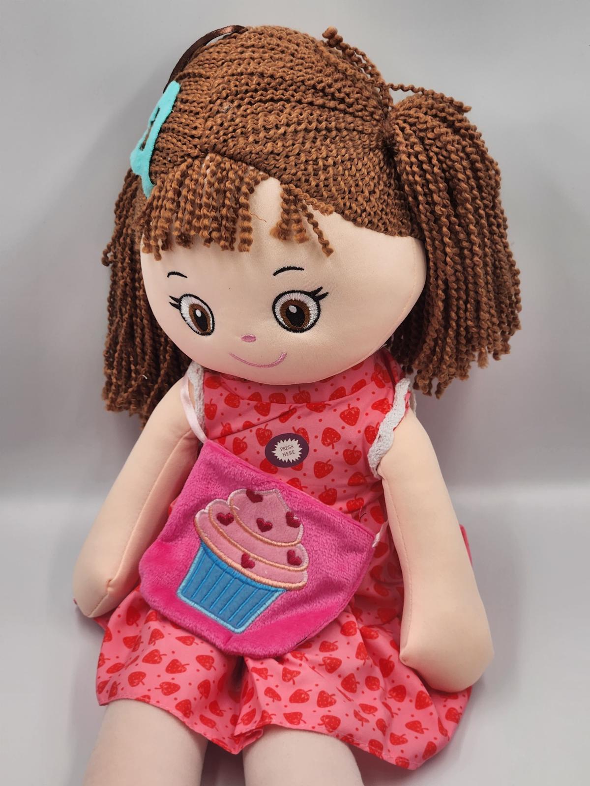 60 CM Soft Cute Girl Doll With Hanger Music ,Gift for Kids