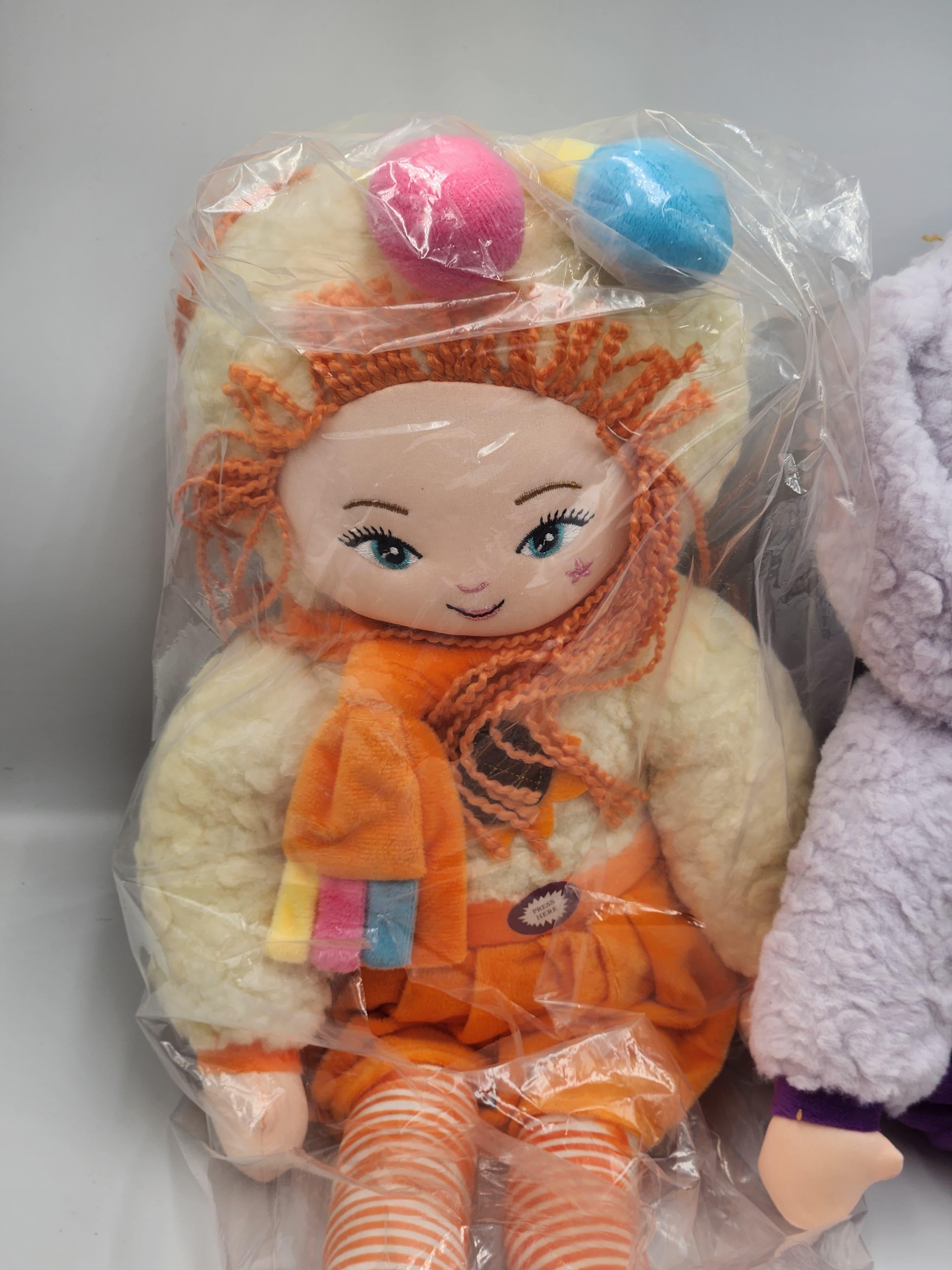65 CM Soft Cute Girl Doll With Hanger Music,Gift for Kids