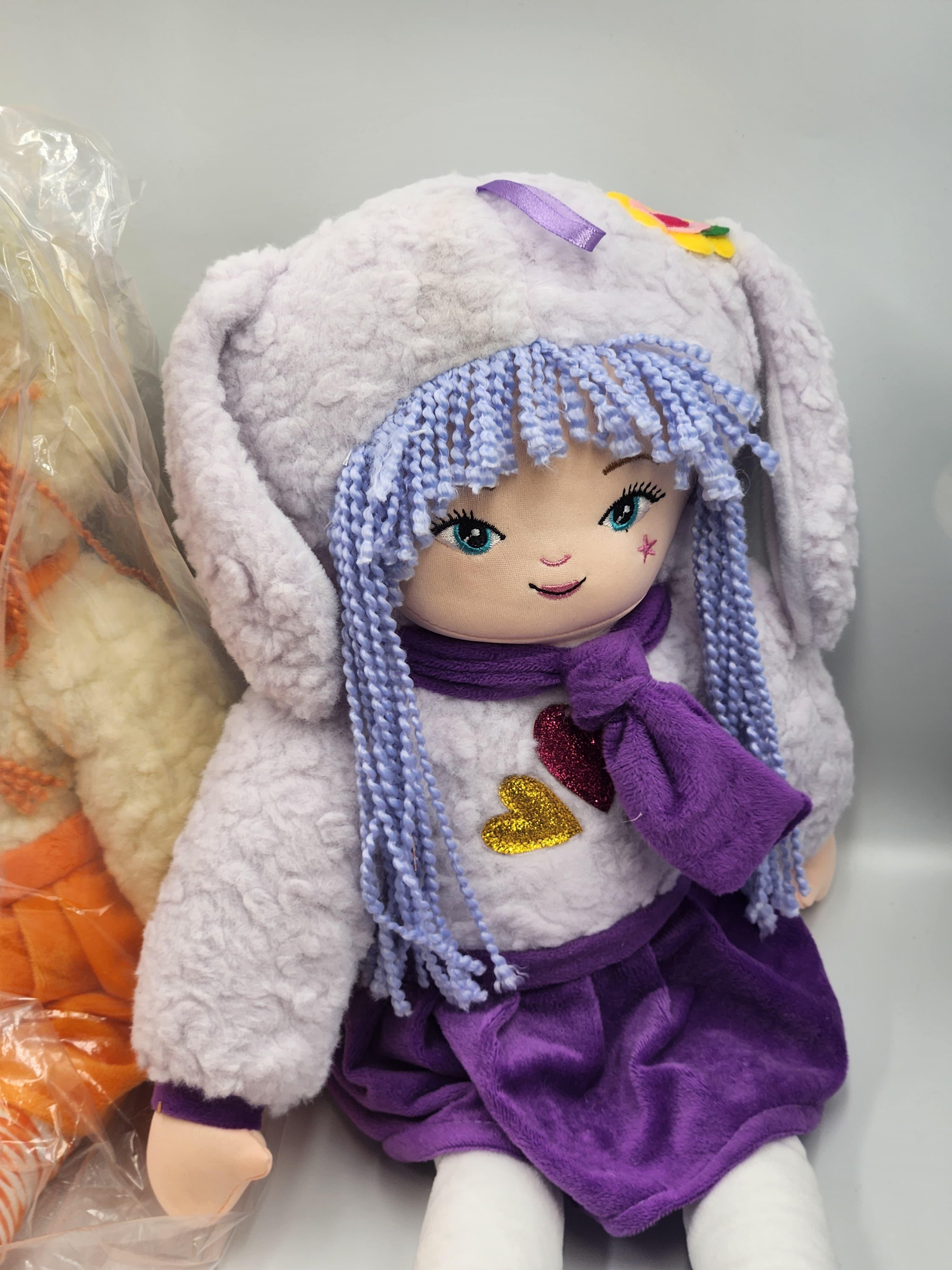 65 CM Soft Cute Girl Doll With Hanger Music,Gift for Kids