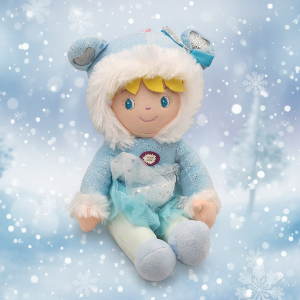 30 CM Sitting Soft Doll With Hanger Music