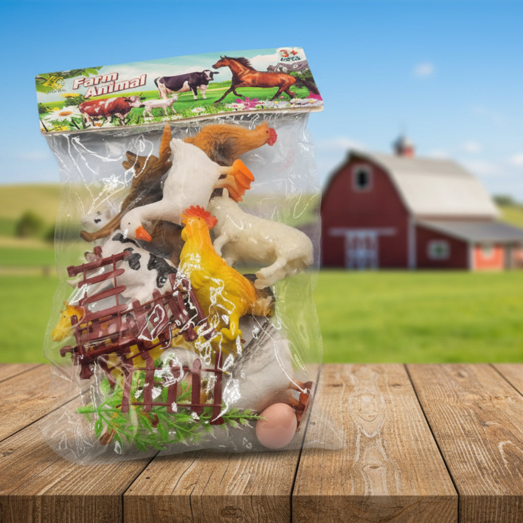 Farm Animal Set ( 8 ps )