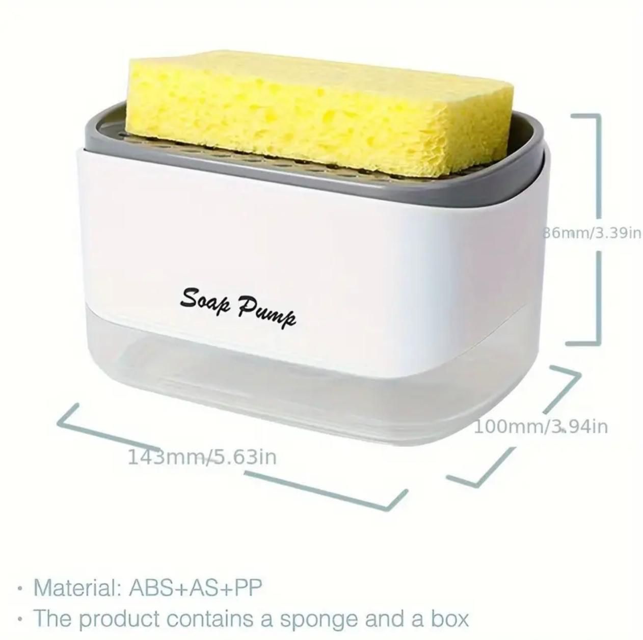 Soap Dispenser Set, Press-type Hand Dispenser for Both Bathroom And Kitchen Use, Simple Press-type Bottle, Leak-proof Design, Household Dispenser Bottle