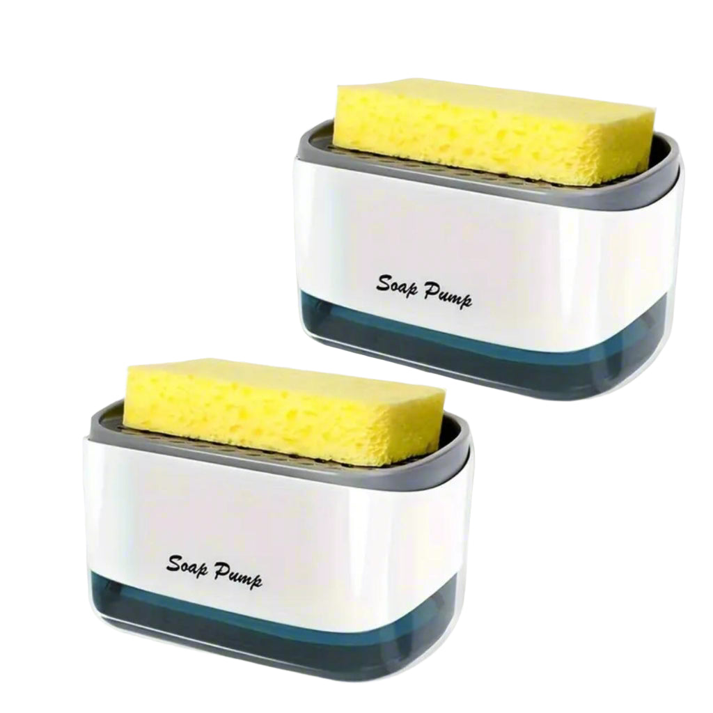 Soap Dispenser Set, Press-type Hand Dispenser for Both Bathroom And Kitchen Use, Simple Press-type Bottle, Leak-proof Design, Household Dispenser Bottle