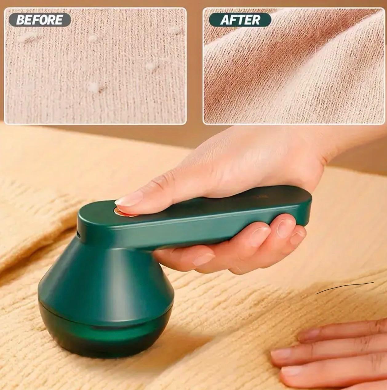 USB Rechargeable Fabric Shaver, Electric Lint Remover - Portable Cleaning Tool for Bedding, Furniture, Carpets, Sofas, and Clothes - Ideal for Home Use
