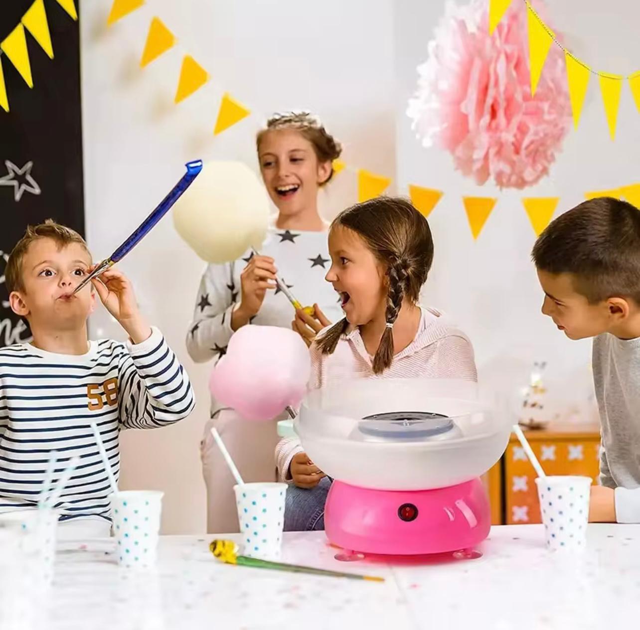 480W Cotton Candy Machine Fully Automatic Electric Sugar Scoop Marshmallow Machine Home DIY Sweet Cotton Candy..