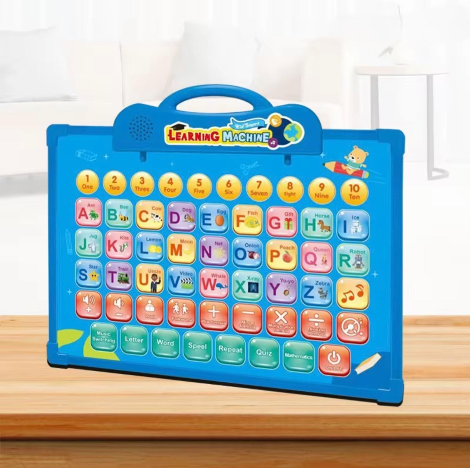 Alphabet Learning Game Children Intelligent Learning Machine for Kids