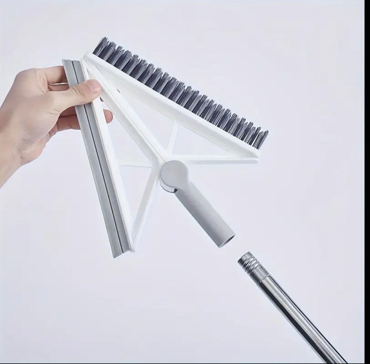 Multi-Functional Silicone Scraper, Sweep & Scrape Combination, Home Cleaning Broom for Kitchen, Floor, Toilet, Wall, Metal Material, Easy-to-Use Lazy Sweep