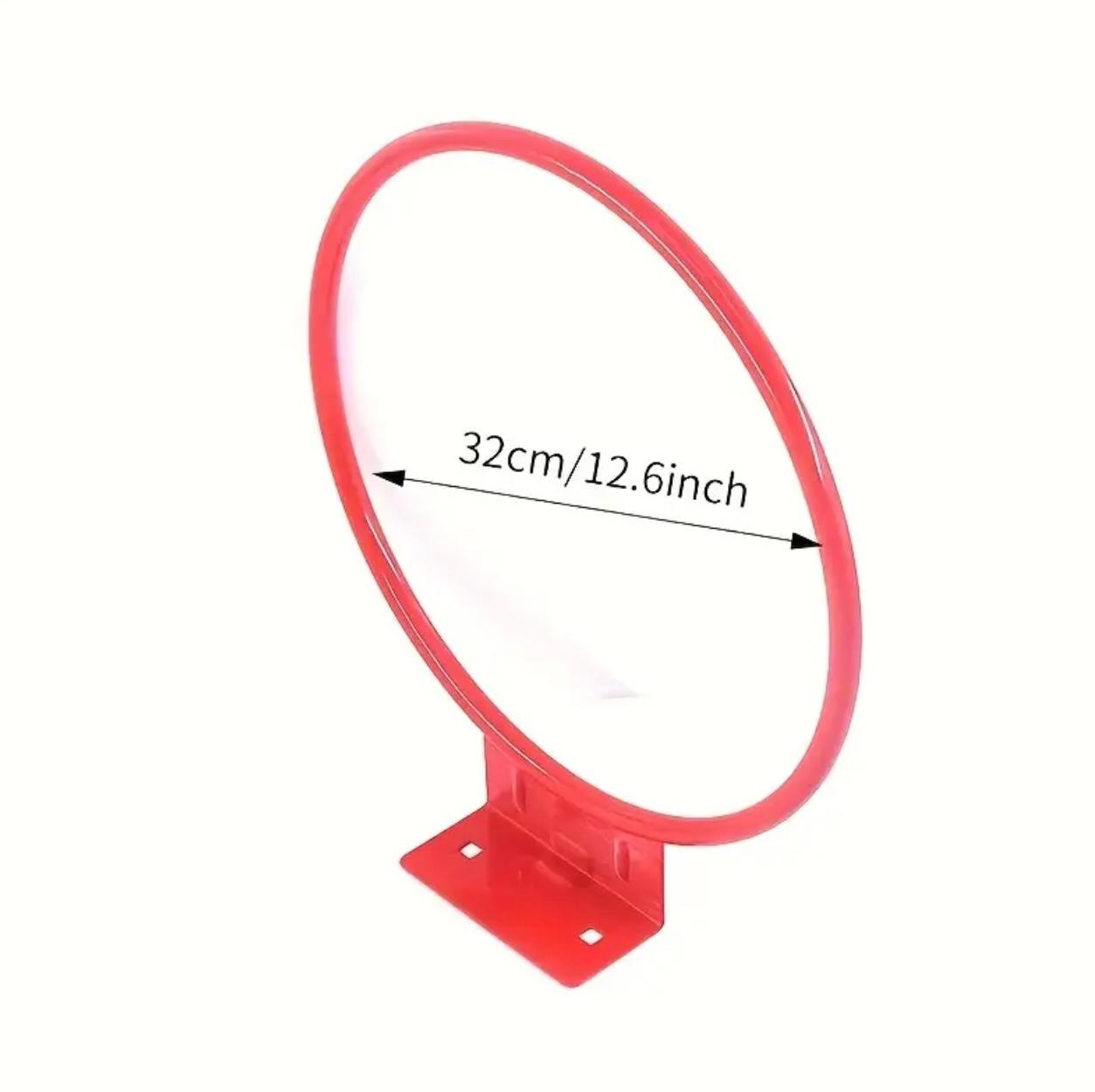 Portable Basketball Hoop Set,Durable Spring Steel Rim & Sturdy Backboard Portable & Lightweight – Easy to Carry & Install Complete Set with Basketball, Pump & Net Fun for Indoor & Outdoor Game
