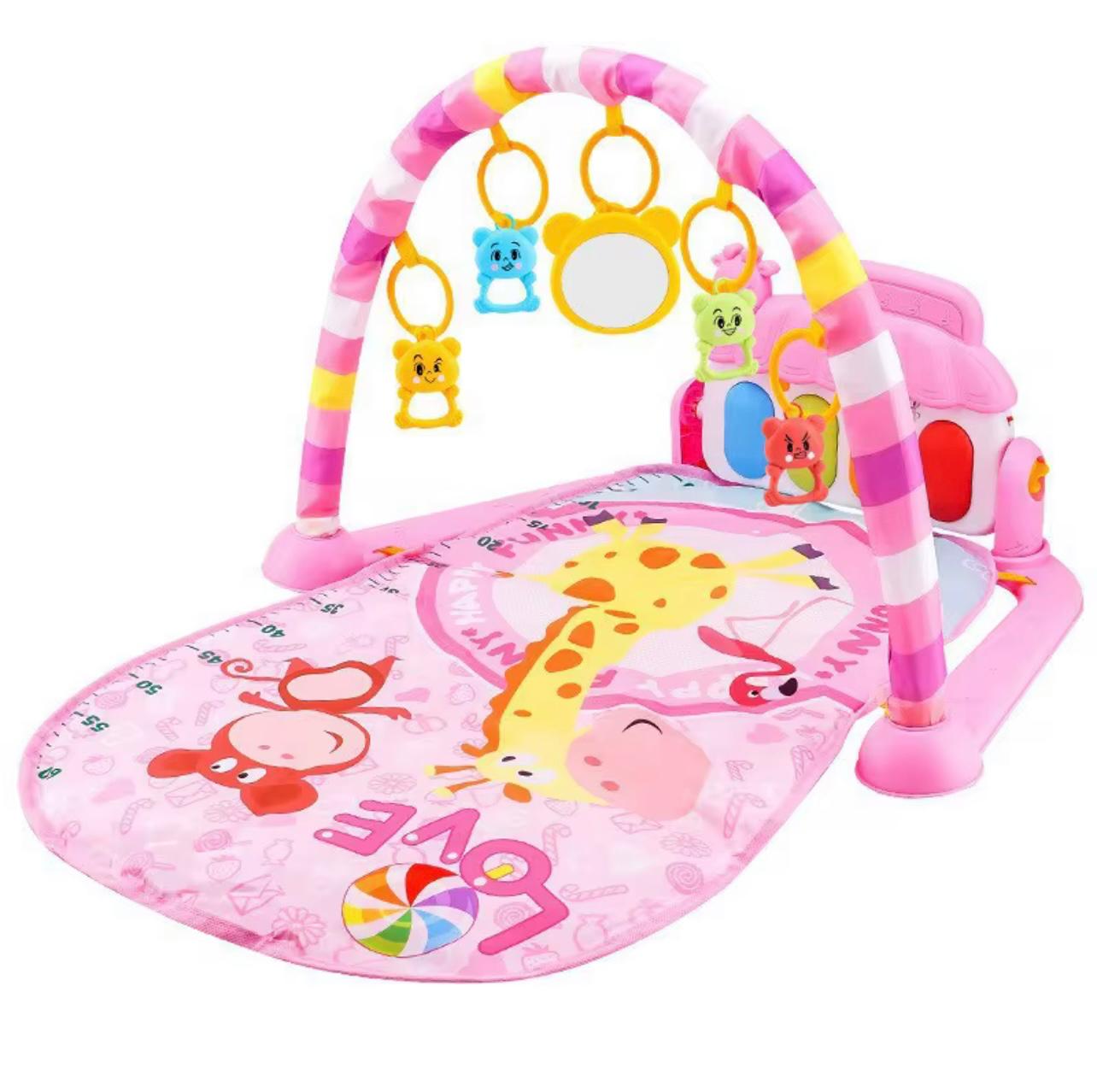 Baby Activity Music Play Mat Game Blanket Pedal Piano Infant Playmat Gym Crawling Mat Early Education Toys