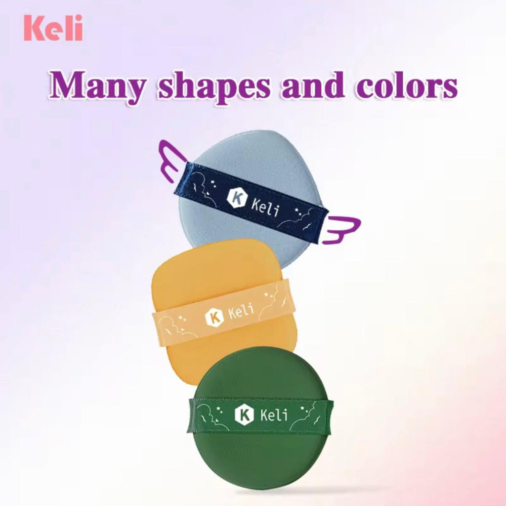 Popular Style Powder Puff 3pcs Makeup Sponge Set Makeup Cushion Sponge of Bag