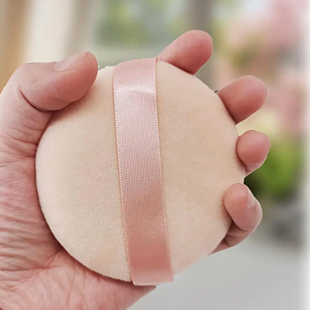 6 pcs - Pack Beauty Blender Cushion Puffs - Soft, Flexible & Elastic Makeup Sponge Applicators with Beige - Non-Toxic, for Foundation, Concealer, Powder - Ideal for Wet/Dry Use with or without Makeup - Salon & Home Use..