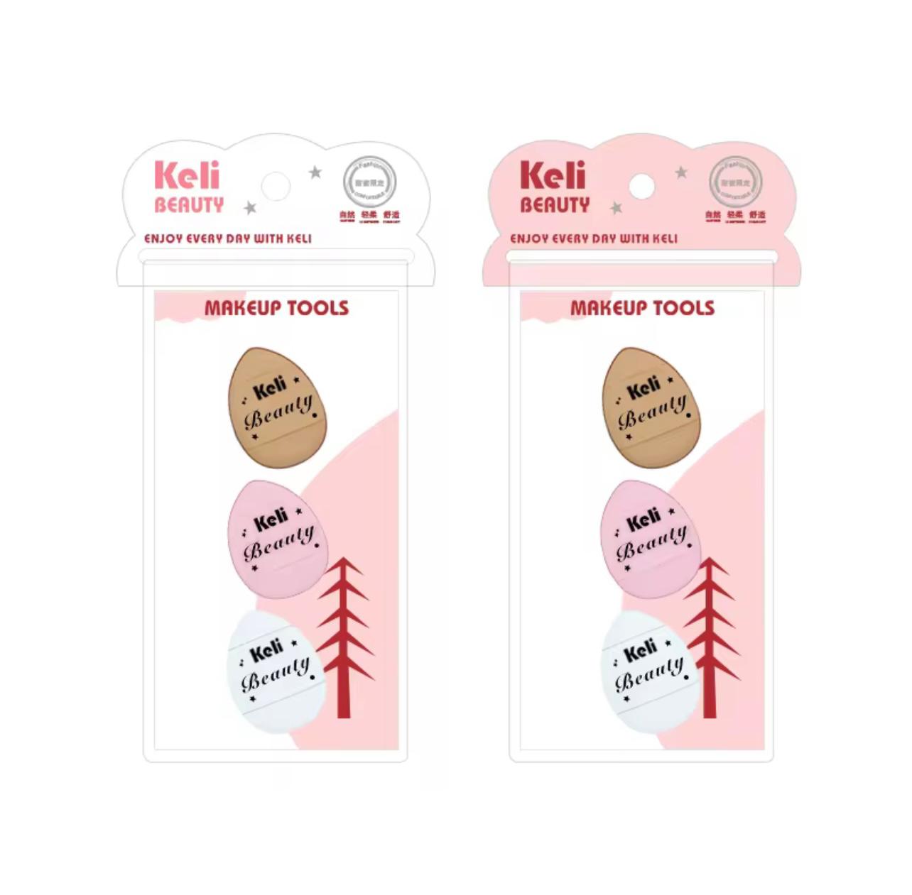 3 pcs Set Mini Finger Makeup Sponge High Quality Mini Powder Puff