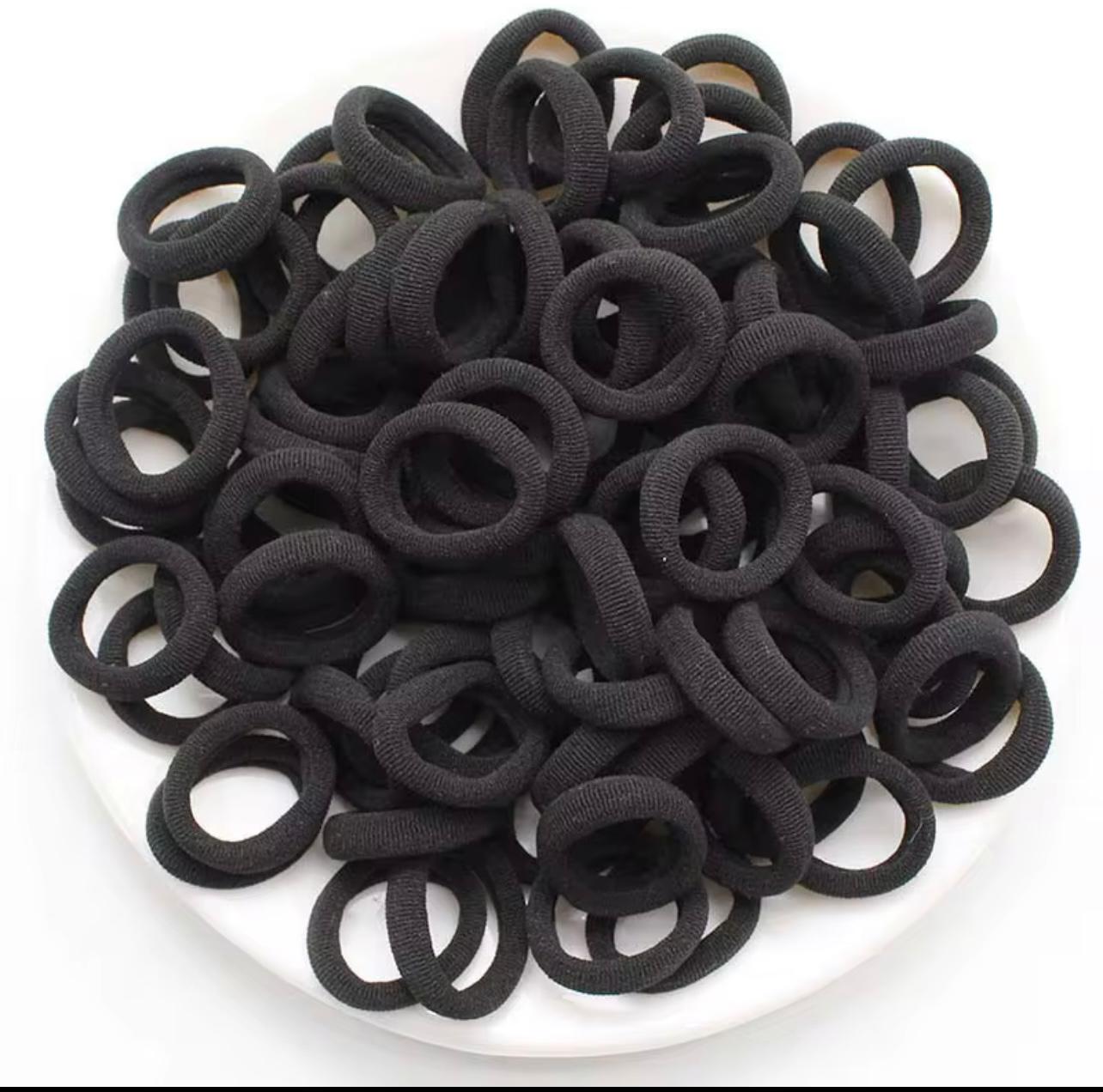 Hair Bands, 300 Pcs Set Hair Ties, No Crease Ponytail Holders, Tiny Soft Rubber Bands for Girls Kids Women,  No Hurt Durable Hair Accessories