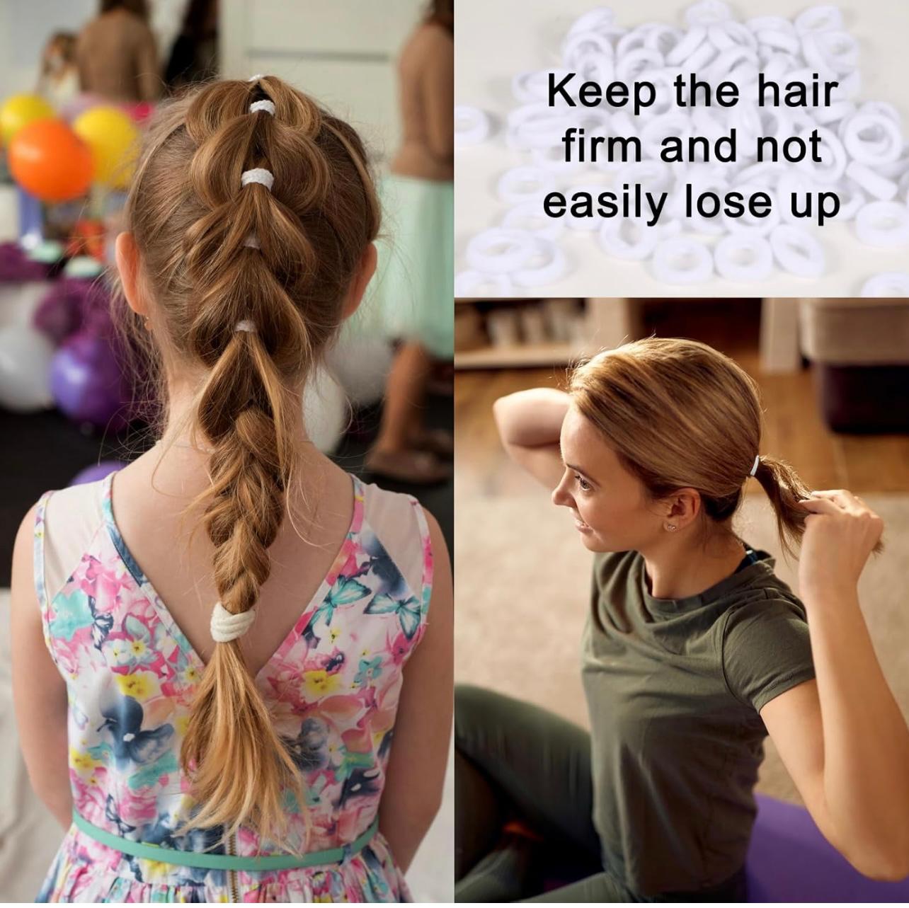 300-Piece Hair Bands Set –  Soft & Durable