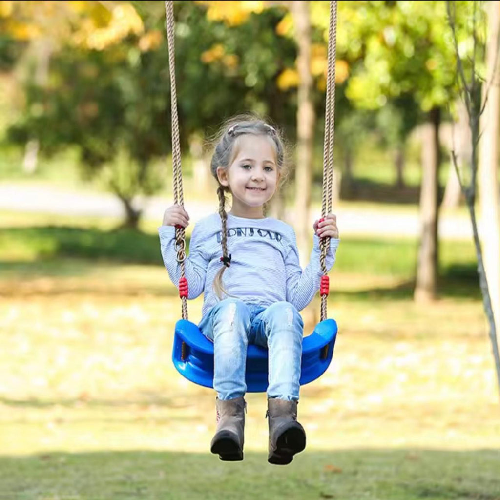 Kids' Adjustable Swing Seat - Durable Frosted Plastic, Indoor & Outdoor Play Equipment for Boys and Girls, Perfect Birthday,Playground Accessory , Playful Design, Durable Plastic, Swing Seat for Kids