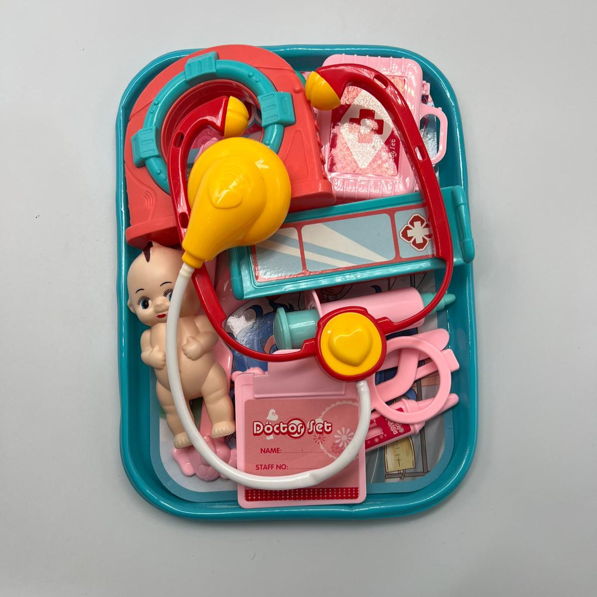 1 Set of Children's Doctor Playset, Medical Tools.Fun Learning Toy for Boys & Girls