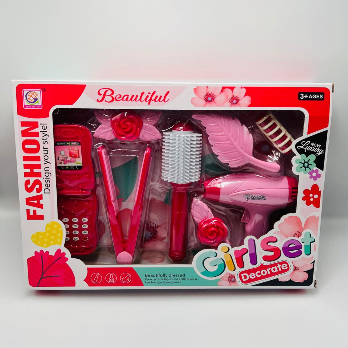 Kids Play Home Simulation Makeup Toy,Play Home Decoration Toy Set,Parent Child Interactive Toy,Perfect Gift for Kids