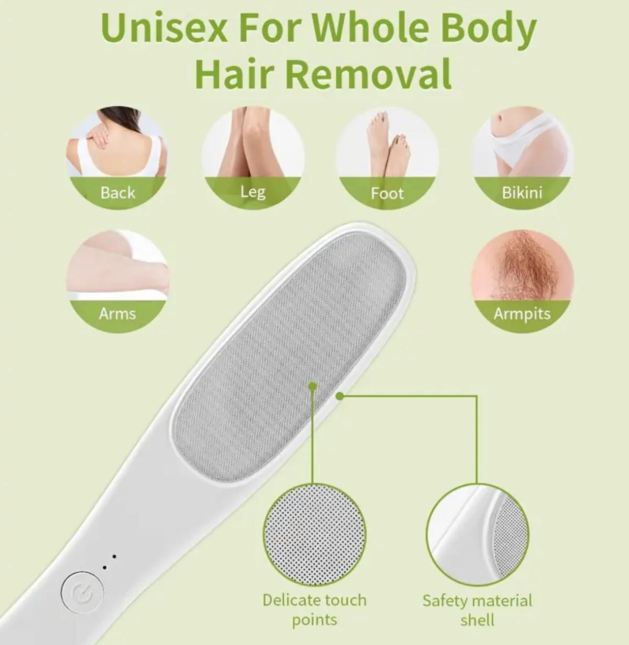 Rechargeable Electric Foot Remover ,Ergonomic Fine Sand and Coarse Sand Manicure Tool with USB Charging, Portable Design for Smooth Feet Anytime, Safety Protector Included,Ergonomic Foot File,Gentle Exfoliating with Manual Hair Removal Feature