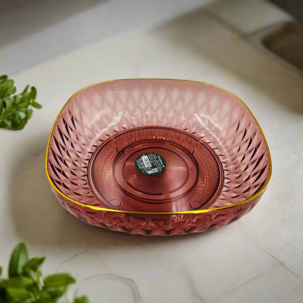 360° Rotating plastic Fruit Organizer Tray ( Size 23x8 cm )