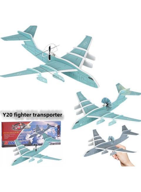 Children's toy electric hand throwing aircraft foam electric aircraft swing charging taxiing aviation model glider,Toy Airplane