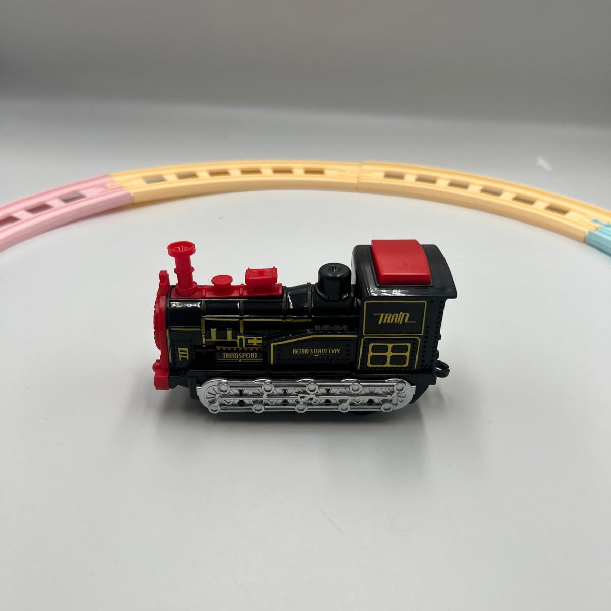 Electric Rail Toys Train Model Classic Battery operated Adjustable Railway.