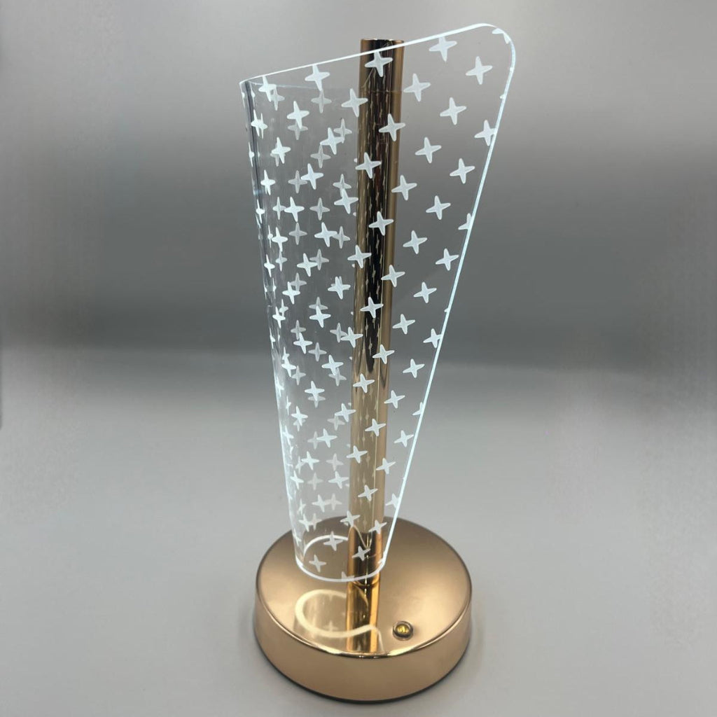 Modern Simple and Fashionable Light, Three-color Dimmable, USB Energy-saving Model, Suitable for Various Room Types, Suitable as Bedside Decorations, Indoor Decorations, Night Lights at the Head of the Bed..