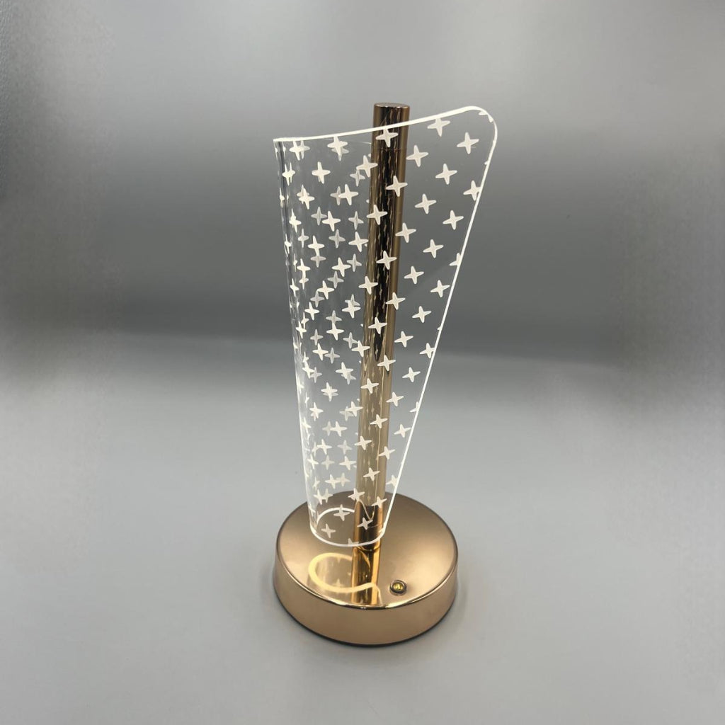 Modern Simple and Fashionable Light, Three-color Dimmable, USB Energy-saving Model, Suitable for Various Room Types, Suitable as Bedside Decorations, Indoor Decorations, Night Lights at the Head of the Bed..