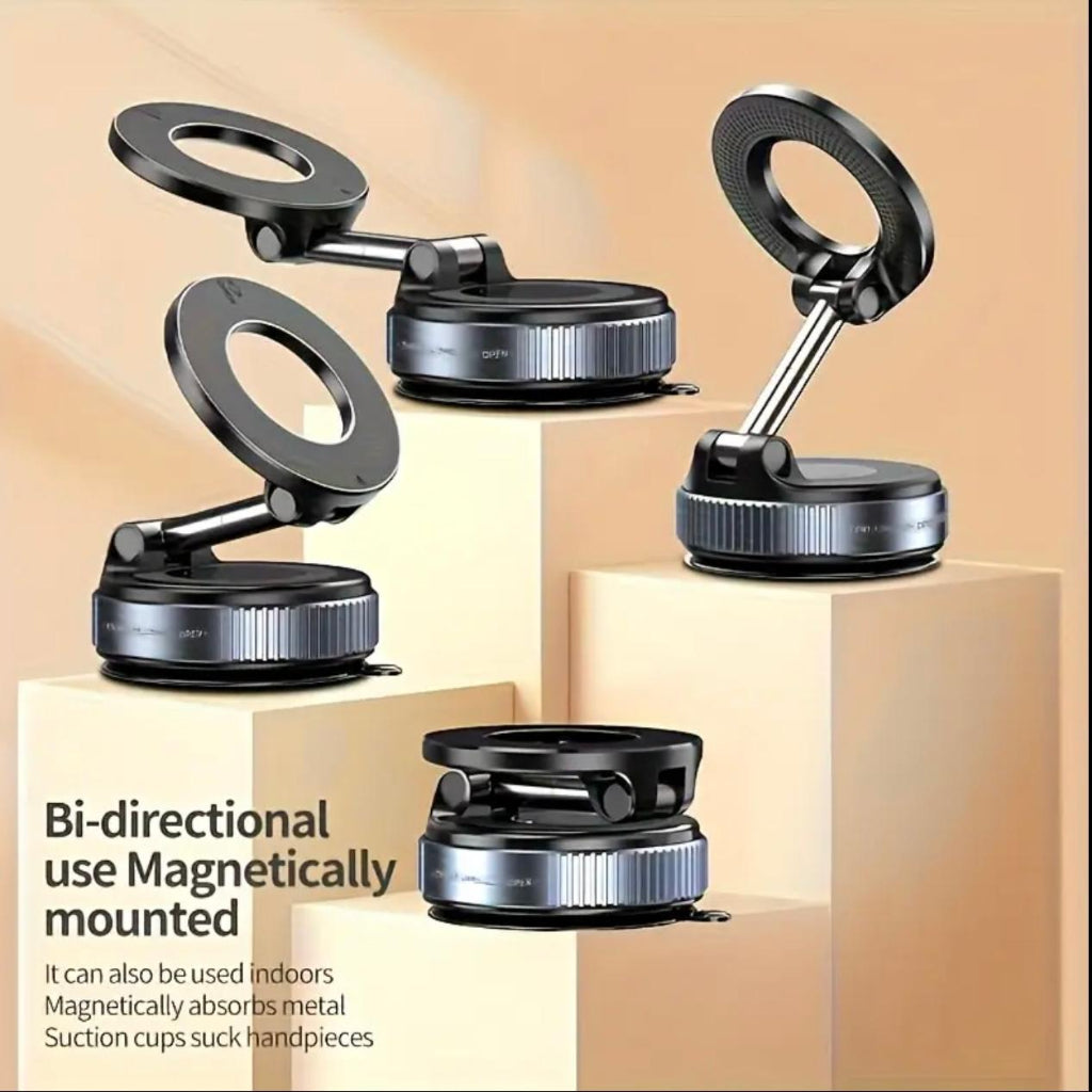 Powerful Magnetic Car Phone Holder – 360° Adjustable Mount