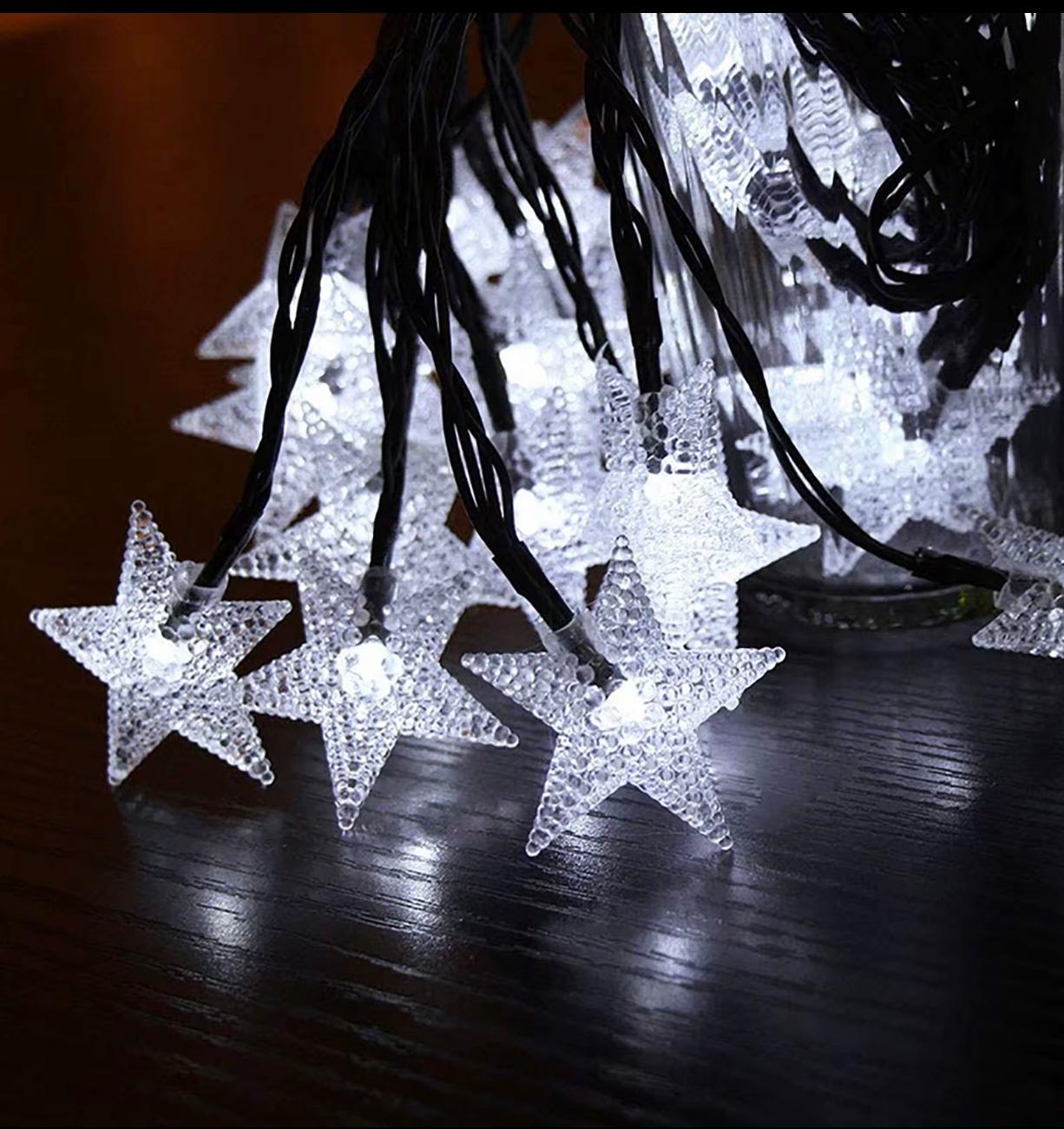 40LED 6M Star Fairy Lights - زينة إضاءة متعددة الألوان لأي مناسبة