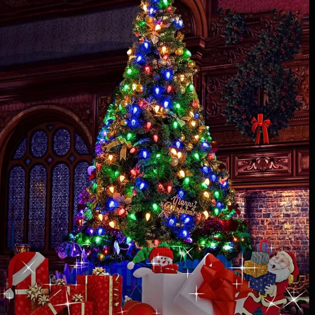 سلسلة مصابيح زخرفية 3M 40-LED - مصابيح خرافية تعمل بالطاقة بقابس 3 دبابيس للمنزل والحفلات والمهرجانات