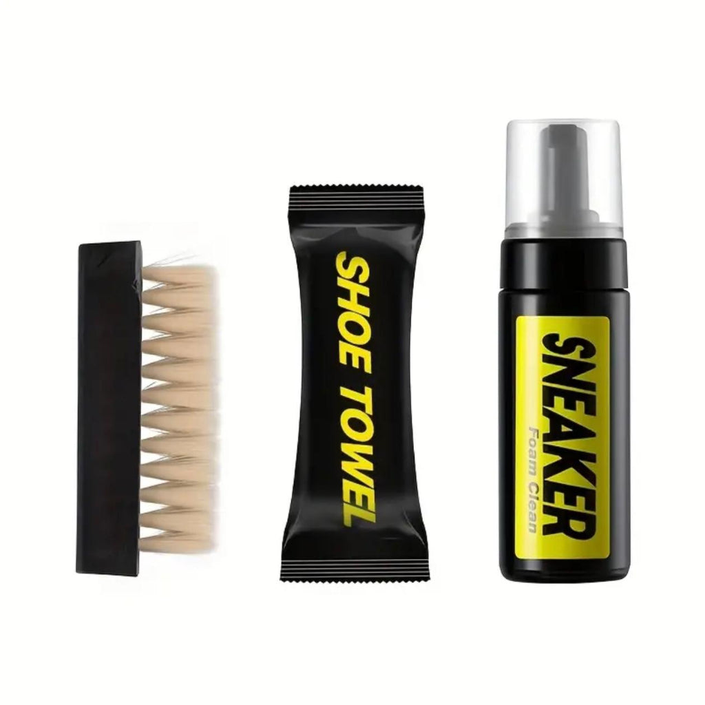 Sneaker Cleaning Kit – Complete Shoe Care Set with Foam Cleaner & Brush
