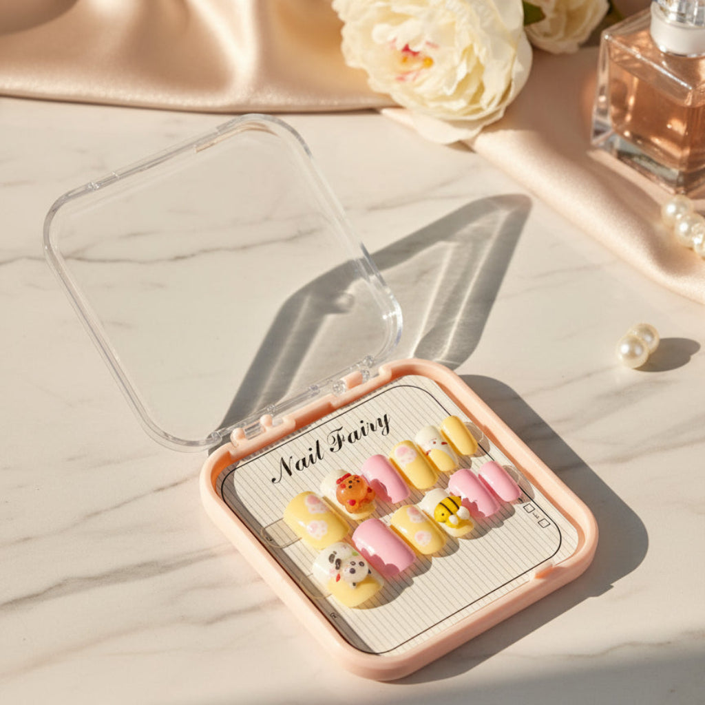 مجموعة تزيين الأظافر مكونة من 12 قطعة - طراز عشوائي أنيق، مجموعة مانيكير كاملة لتصميم الأظافر الإبداعي