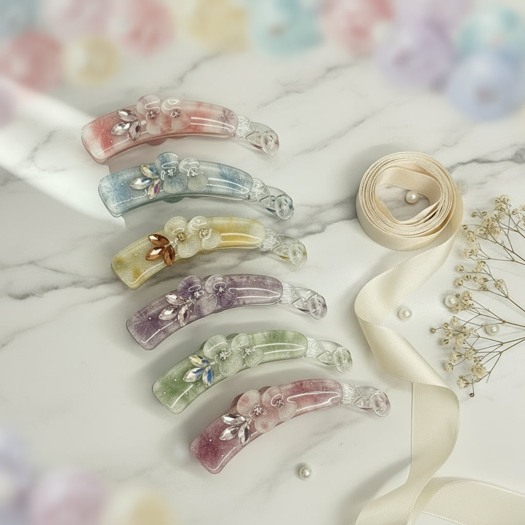 1 Pc Hair Clip – Elegant Fancy Model, Stylish & Durable Design