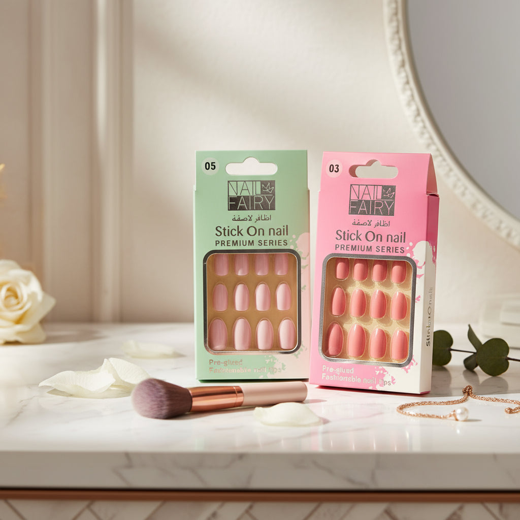 مجموعة تزيين الأظافر مكونة من 12 قطعة - طراز أنيق، تصميم كامل بالألوان، مجموعة مانيكير كاملة لتصميم الأظافر الإبداعي