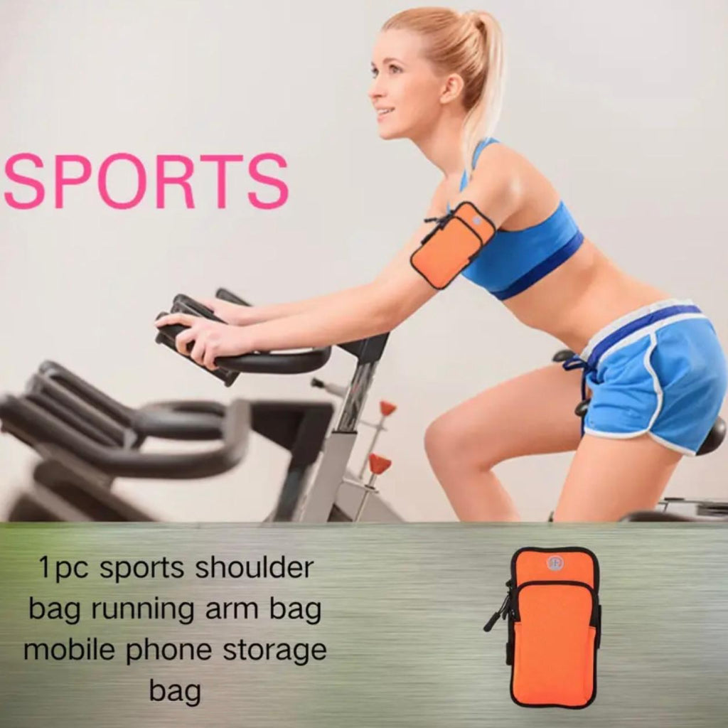 Sports Phone Arm Bag – Versatile Phone Pouch for Running, Gym, and Outdoor Activities
