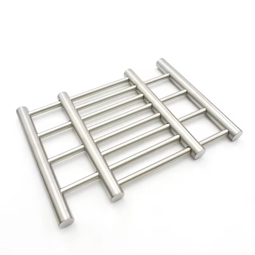 Stainless Steel Expandable Trivet – Adjustable Heat-Resistant Pot Holder & Kitchen Mat