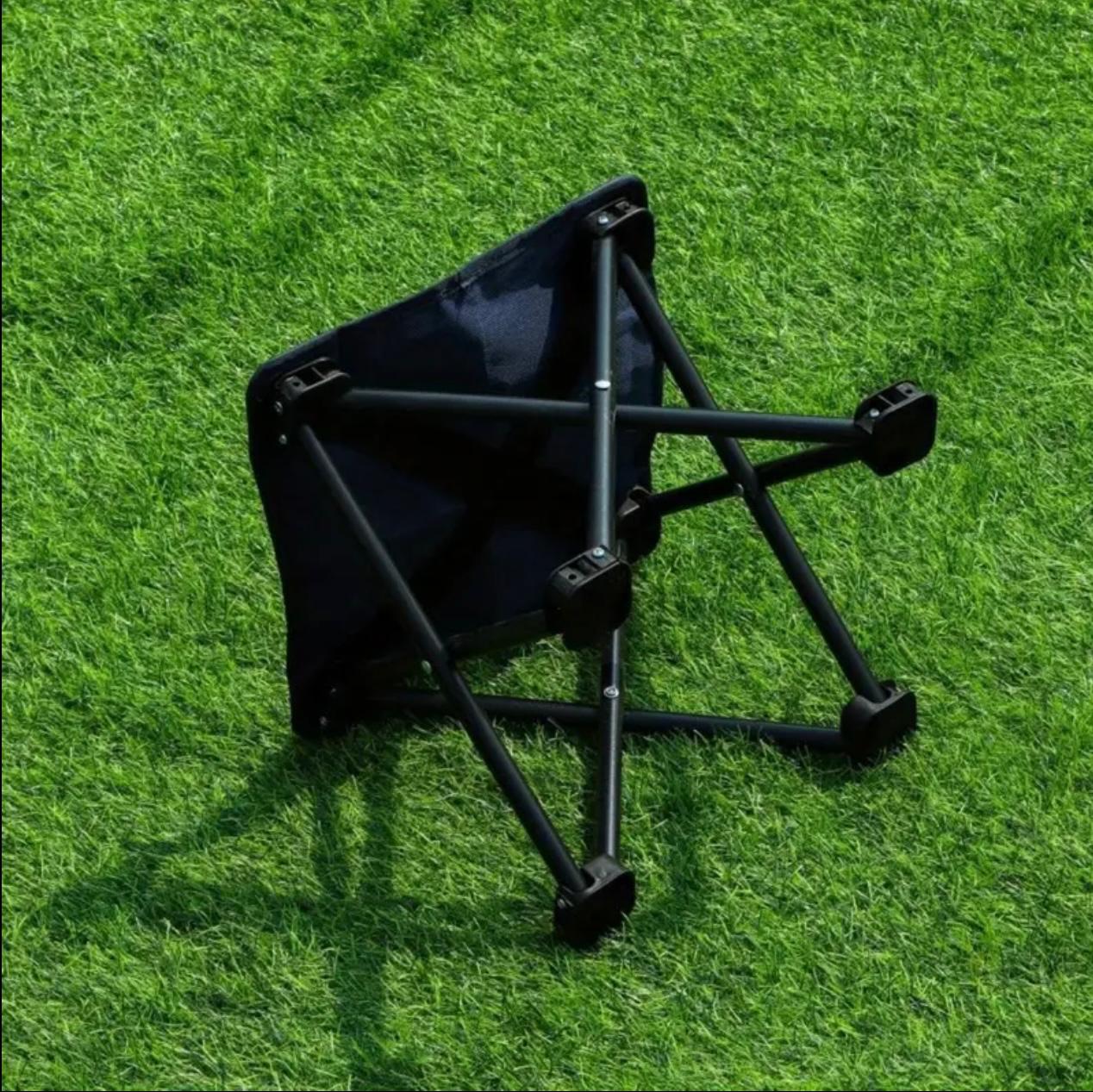 Portable Collapsible Stool – Tropical Leaf Design Travel Chair