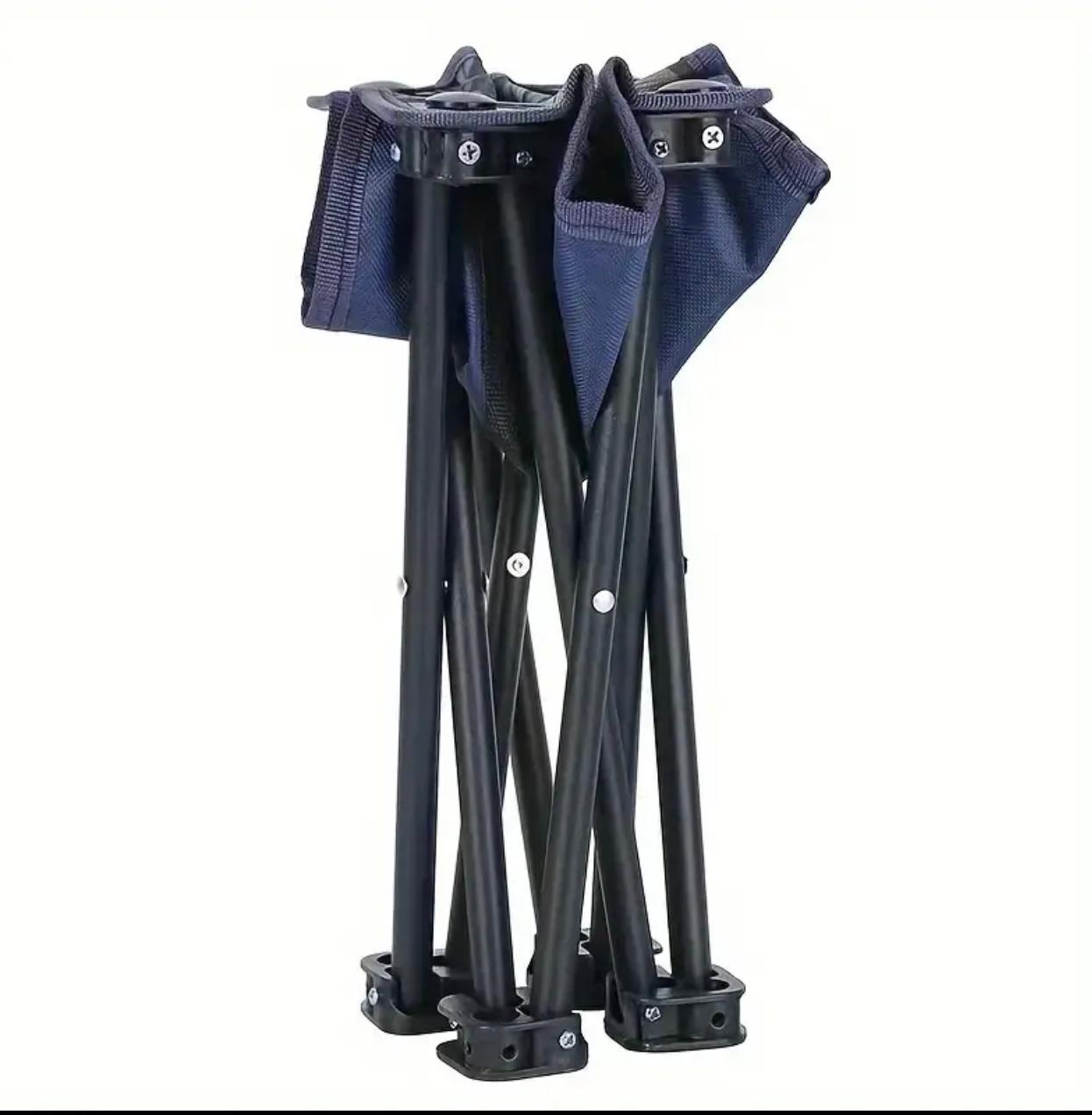 Portable Collapsible Stool – Tropical Leaf Design Travel Chair