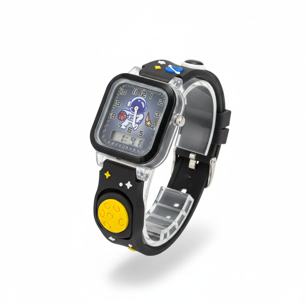 Kids Lighting Watch – Colorful LED Light Wristwatch for Boys & Girls