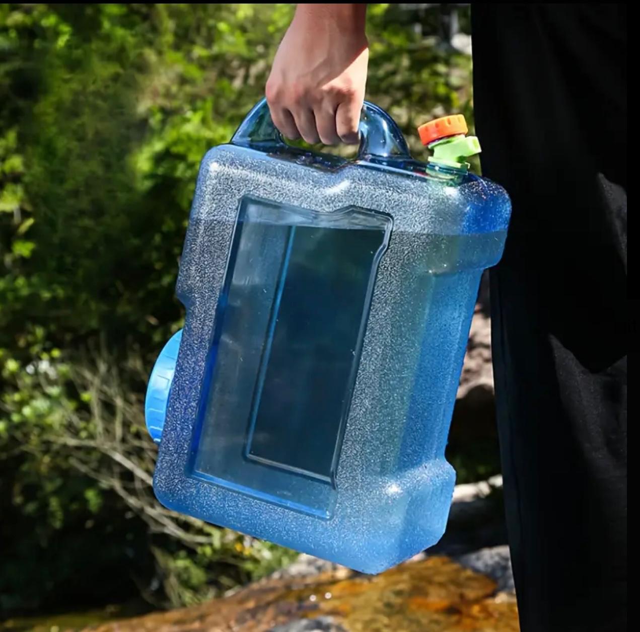 Camping Outdoor Square Bucket with Faucet – Large-Capacity Portable Water Storage Container for Car & Home Use