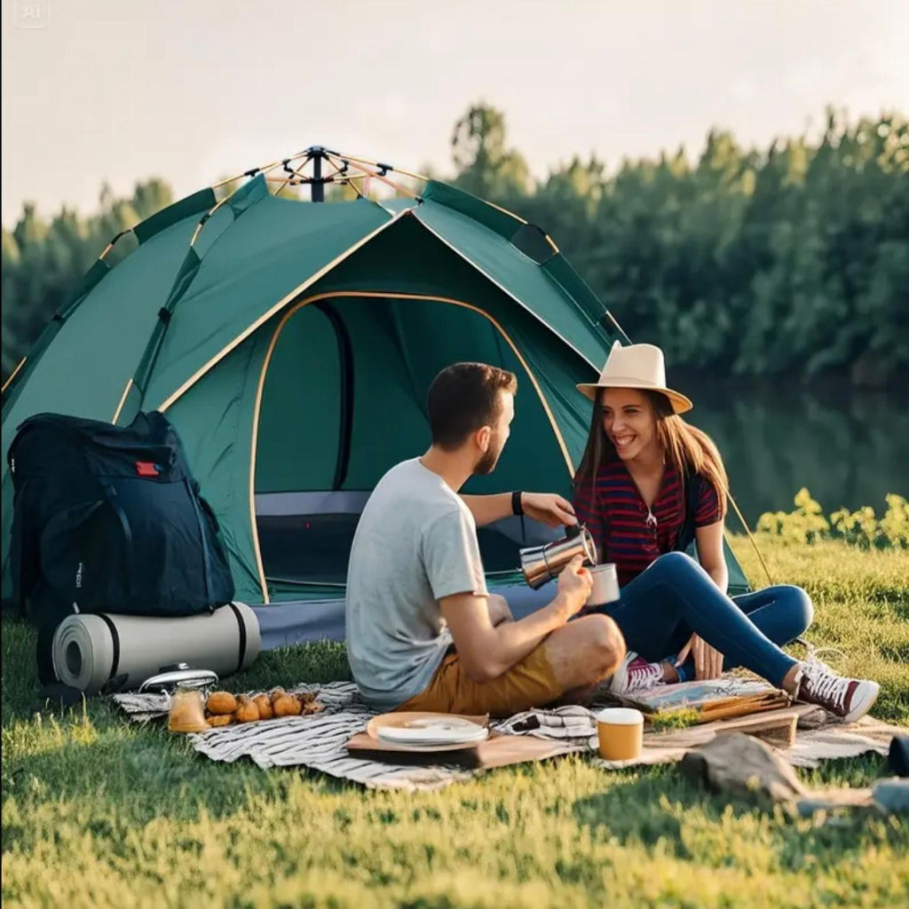 Automatic Pop-Up Camping Tent – Portable Outdoor Shelter for Hiking, Travel & Adventure