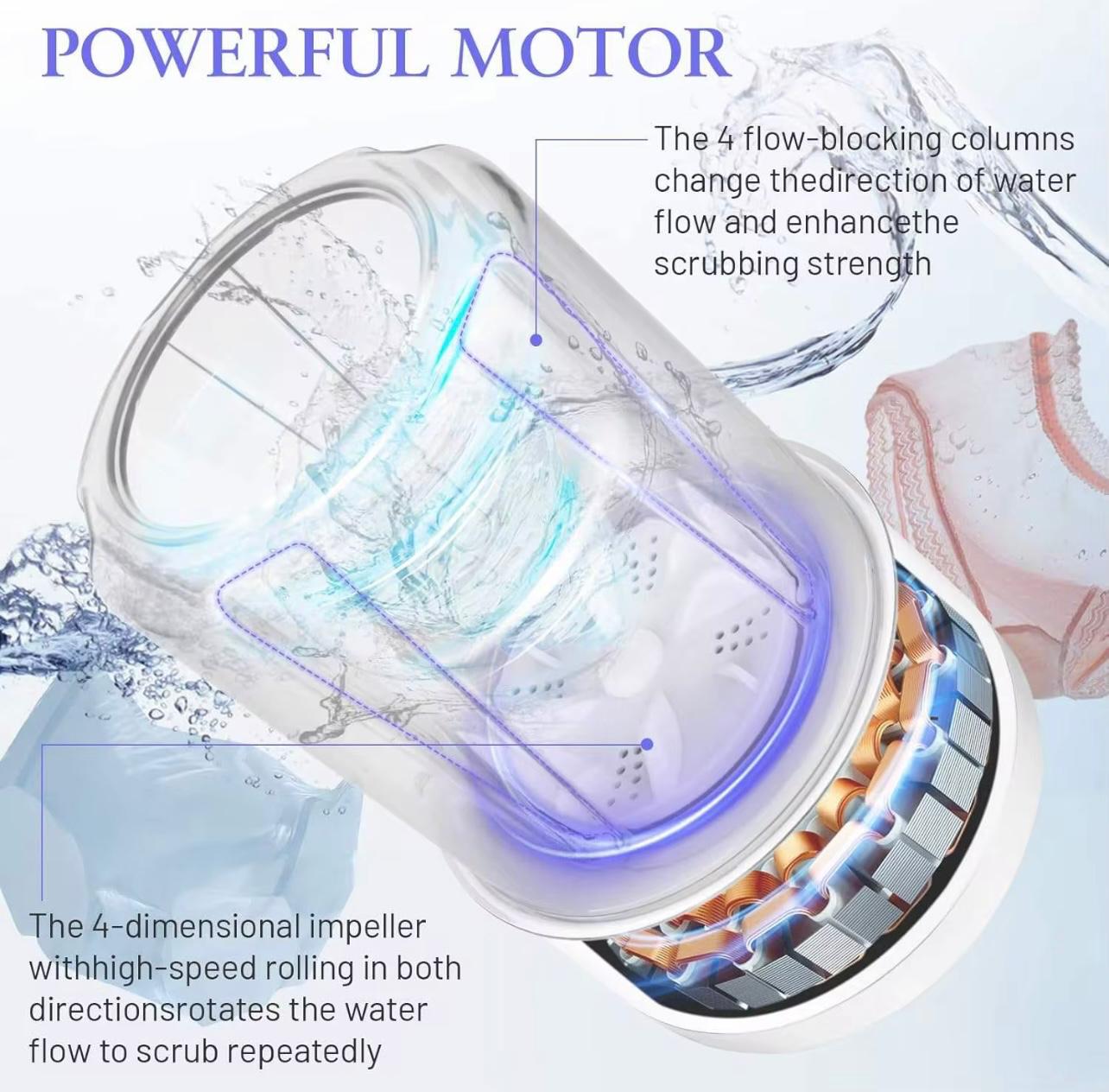 غسالة صغيرة محمولة للأطعمة الخفيفة