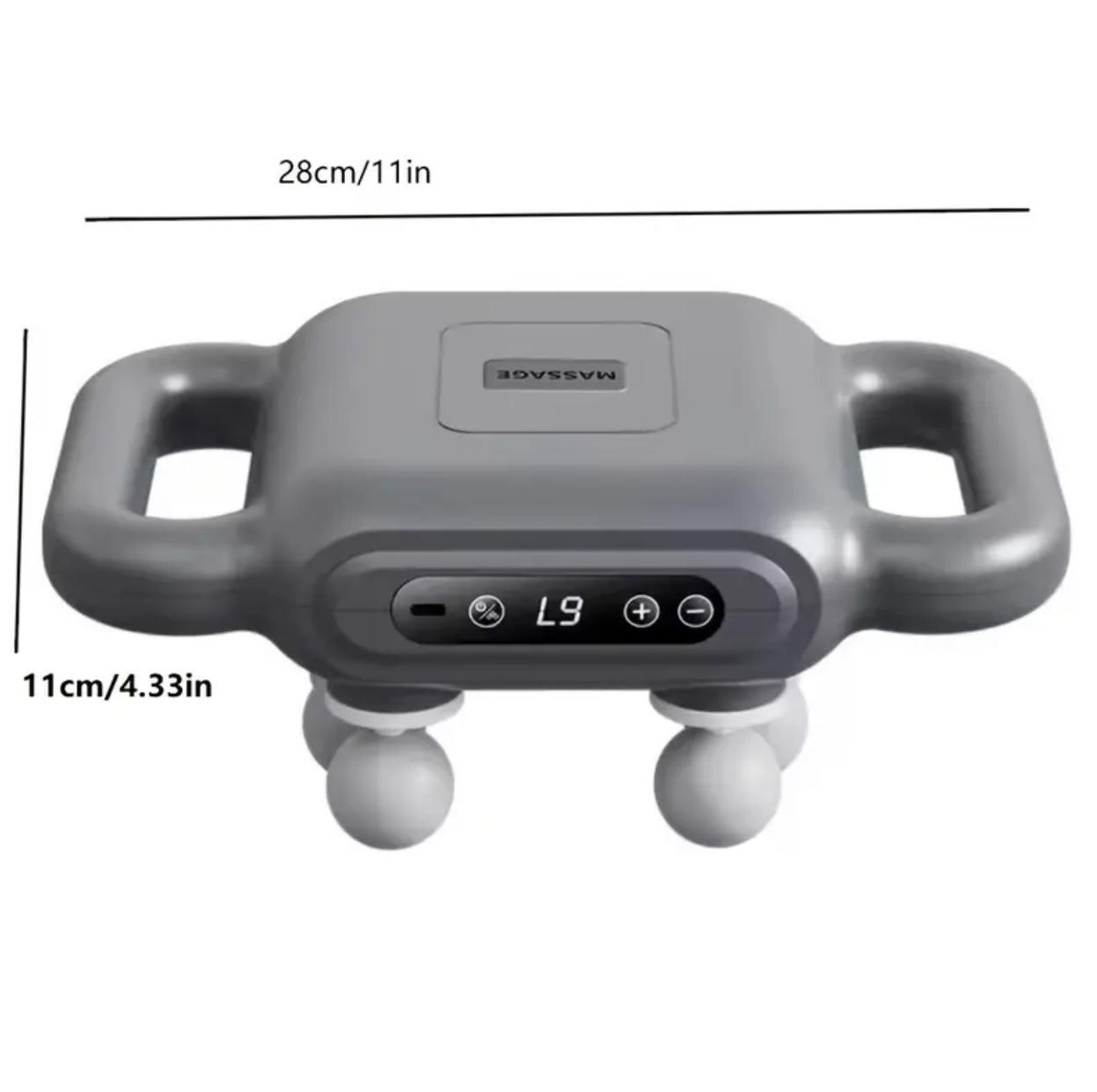 جهاز تدليك قابل لإعادة الشحن - أداة استرخاء مدمجة وقوية ومؤتمتة بالكامل