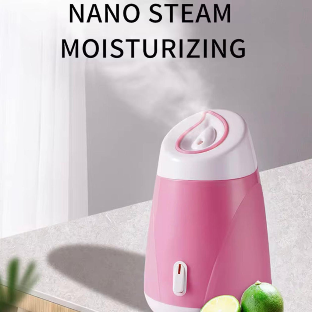 Portable Spray Hydrotherapy Facial Steamer & Humidifier – Efficient Face Moisturizing Device